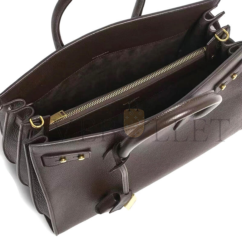 YSL SAC DE JOUR IN SUPPLE GRAINED LEATHER 392035 (22*18*10.5cm)